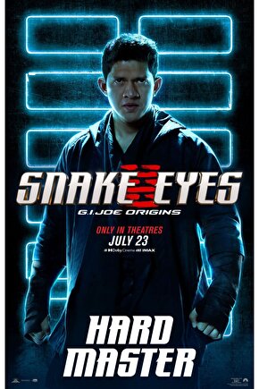 Snake Eyes G.I. Joe Origins (2021) 15 AFİŞ - POSTER ( FOLYO ) - AFİŞ - POSTER-5792