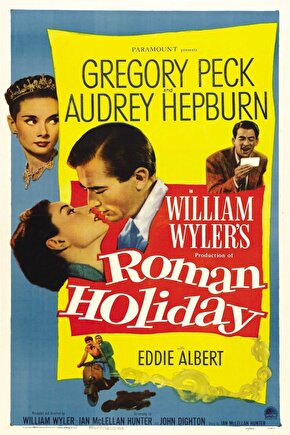 Roman Holiday (1953) 2 AFİŞ - POSTER ( FOLYO ) - AFİŞ - POSTER-5524