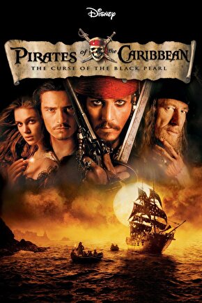 Pirates of the Caribbean The Curse of the Black Pearl (2003) 0004 ( FOLYO ) - AFİŞ - POSTER-5090