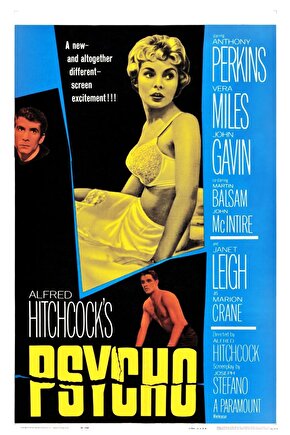 Psycho (1960) 1 AFİŞ - POSTER ( FOLYO ) - AFİŞ - POSTER-5215