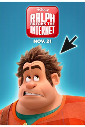 Ralph Breaks the Internet Wreck-It Ralph 2 (2018) 2 AFİŞ - POSTER ( FOLYO ) - AFİŞ - POSTER-5280