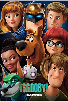 Scoob! (2020) 1 AFİŞ - POSTER ( FOLYO ) - AFİŞ - POSTER-5611