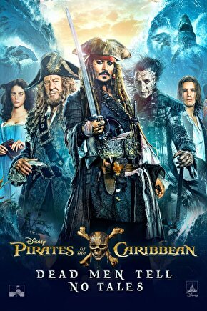 Pirates of the Caribbean Dead Men Tell No Tales (2017) 0001 ( FOLYO ) - AFİŞ - POSTER-5074