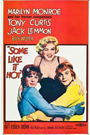 Some Like It Hot (1959) 2 AFİŞ - POSTER ( FOLYO ) - AFİŞ - POSTER-5822