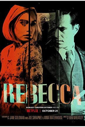 Rebecca (2020) 4 AFİŞ - POSTER ( FOLYO ) - AFİŞ - POSTER-5349