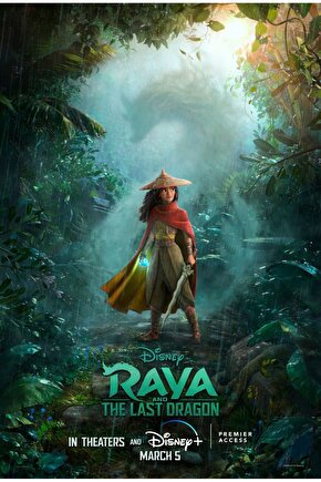 Raya and the Last Dragon (2021) 6 AFİŞ - POSTER ( FOLYO ) - AFİŞ - POSTER-5322