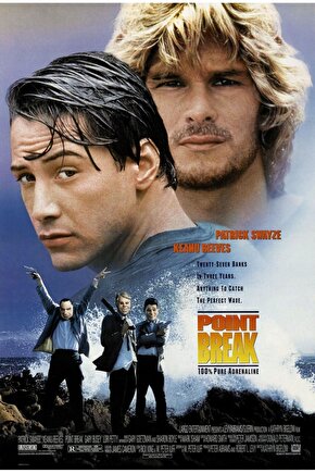 Point Break (1991) 1 ( FOLYO ) - AFİŞ - POSTER-5124