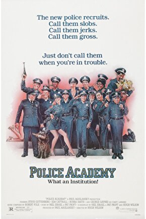 Police Academy (1984) ( FOLYO ) - AFİŞ - POSTER-5146