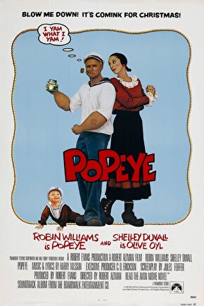 Popeye (1980) AFİŞ - POSTER ( FOLYO ) - AFİŞ - POSTER-5168