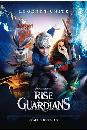 Rise of the Guardians (2012) 1 AFİŞ - POSTER ( FOLYO ) - AFİŞ - POSTER-5455