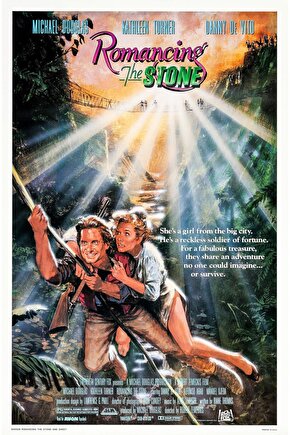 Romancing the Stone (1984) AFİŞ - POSTER ( FOLYO ) - AFİŞ - POSTER-5526