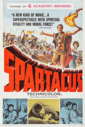 Spartacus (1960) 1 AFİŞ - POSTER ( FOLYO ) - AFİŞ - POSTER-5872