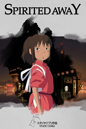 Spirited Away (2002) 0001 AFİŞ - POSTER ( FOLYO ) - AFİŞ - POSTER-6005