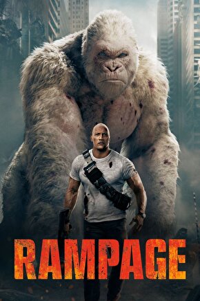 Rampage (2018) 1 AFİŞ - POSTER ( FOLYO ) - AFİŞ - POSTER-5303