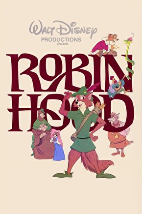 Robin Hood (1973) AFİŞ - POSTER ( FOLYO ) - AFİŞ - POSTER-5478