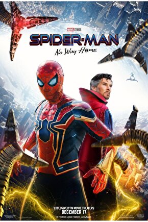 Spider-Man No Way Home (2021) 0010 AFİŞ - POSTER ( FOLYO ) - AFİŞ - POSTER-5989