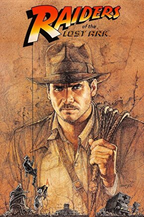 Raiders of the Lost Ark (1981) 2 AFİŞ - POSTER ( FOLYO ) - AFİŞ - POSTER-5266