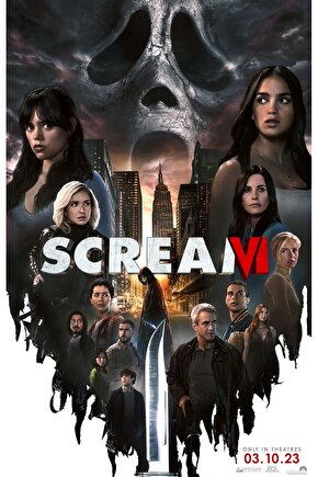 Scream VI (2023) 0001 AFİŞ - POSTER ( FOLYO ) - AFİŞ - POSTER-5652