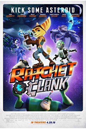 Ratchet and Clank (2016) 1 AFİŞ - POSTER ( FOLYO ) - AFİŞ - POSTER-5316