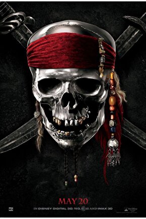 Pirates of the Caribbean On Stranger Tides (2011) 6 ( FOLYO ) - AFİŞ - POSTER-5086