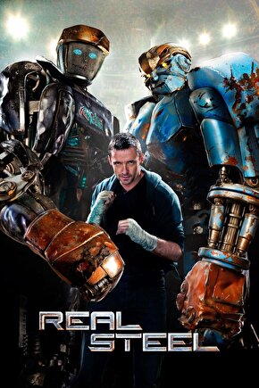 Real Steel (2011) 1 AFİŞ - POSTER ( FOLYO ) - AFİŞ - POSTER-5330