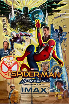 Spider-Man Homecoming (2017) 0008 AFİŞ - POSTER ( FOLYO ) - AFİŞ - POSTER-5951