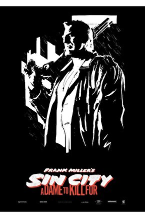 Sin City A Dame to Kill For (2014) AFİŞ - POSTER ( FOLYO ) - AFİŞ - POSTER-5750