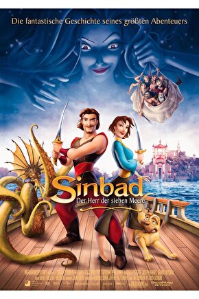 Sinbad Legend of the Seven Seas (2003) 1 AFİŞ - POSTER ( FOLYO ) - AFİŞ - POSTER-5751