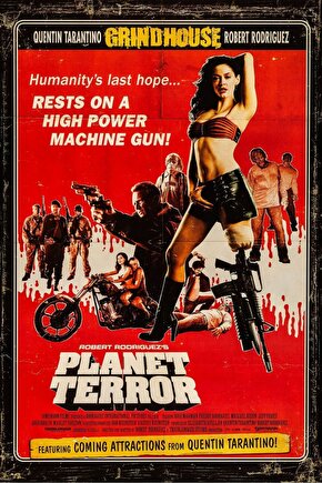 Planet Terror (2007) ( FOLYO ) - AFİŞ - POSTER-5110