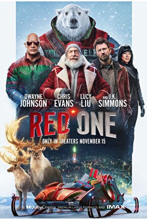 Red One (2024) 0002 AFİŞ - POSTER ( FOLYO ) - AFİŞ - POSTER-5365