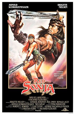 Red Sonja (1985) 1 AFİŞ - POSTER ( FOLYO ) - AFİŞ - POSTER-5378