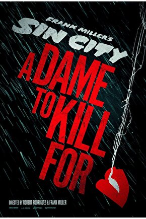 Sin City A Dame to Kill For (2014) 1 AFİŞ - POSTER ( FOLYO ) - AFİŞ - POSTER-5749