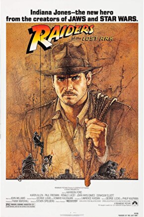 Raiders of the Lost Ark (1981) 0001 AFİŞ - POSTER ( FOLYO ) - AFİŞ - POSTER-5263