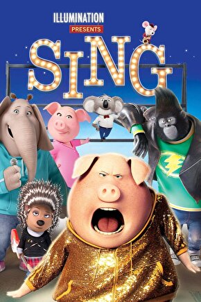 Sing (2016) AFİŞ - POSTER ( FOLYO ) - AFİŞ - POSTER-5754