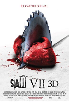 Saw 3D (2010) AFİŞ - POSTER ( FOLYO ) - AFİŞ - POSTER-5575