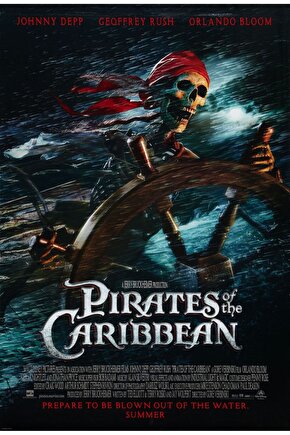 Pirates of the Caribbean The Curse of the Black Pearl (2003) 0002 ( FOLYO ) - AFİŞ - POSTER-5088