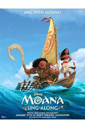 Moana (2016) 4 ( FOLYO ) - AFİŞ - POSTER-4653