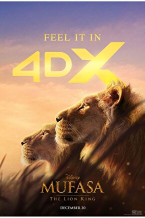 Mufasa The Lion King (2024) 0009 ( FOLYO ) - AFİŞ - POSTER-4753