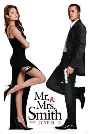 Mr. & Mrs. Smith (2005) ( FOLYO ) - AFİŞ - POSTER-4732