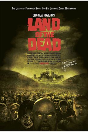 Land of the Dead (2005) 1 ( FOLYO ) - AFİŞ - POSTER-4277