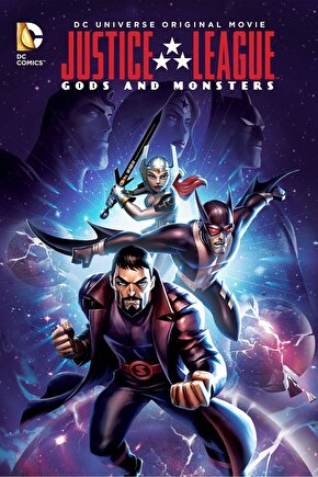 Justice League Gods and Monsters (2015) ( FOLYO ) - AFİŞ - POSTER-4119