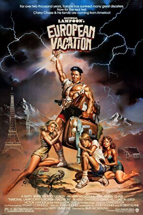 National Lampoons European Vacation (1985) ( FOLYO ) - AFİŞ - POSTER-4803