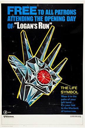 Logans Run (1976) 1 ( FOLYO ) - AFİŞ - POSTER-4375