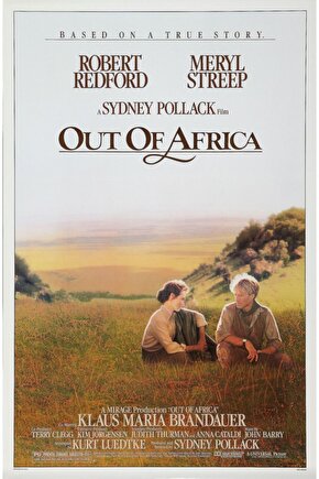 Out of Africa (1985) ( FOLYO ) - AFİŞ - POSTER-4945