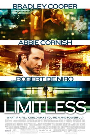 Limitless (2011) 1 ( FOLYO ) - AFİŞ - POSTER-4348