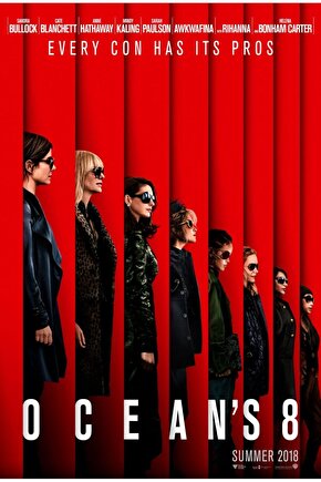 Oceans Eight (2018) 1 ( FOLYO ) - AFİŞ - POSTER-4885