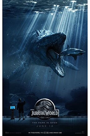 Jurassic World (2015) 4 ( FOLYO ) - AFİŞ - POSTER-4050