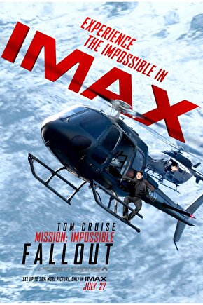 Mission Impossible - Fallout (2018) ( FOLYO ) - AFİŞ - POSTER-4631