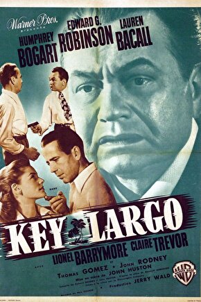 Key Largo (1948) 2 ( FOLYO ) - AFİŞ - POSTER-4132