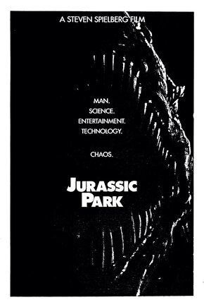 Jurassic Park (1993) 6 ( FOLYO ) - AFİŞ - POSTER-4047